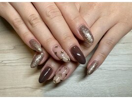 【パラジェル】ビジューネイル