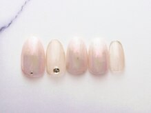池袋ネイルサロン イイネイル(Ee-Nail)/ブーマーサテンネイル初回￥6980