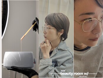 ビューティールームウィズ(beauty room w/)の写真/メンズにも大人気のアイブロウWAX！骨格バランスチェック付！顔の印象が一気に垢抜ける美眉スタイリング！