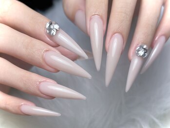 ビジュティエール(Bijoutier)の写真/自然で美しい長さ出し★シンプル~アートし放題まで幅広く◎推しネイル/痛ネイルもOK!イベントネイルにも☆