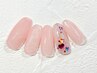 【定額メニュー】シンプルコース ピールオフネイル☆ 75分(初回オフ無料)