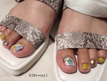 ケイアイエムネイル(KIM nail)/タイル柄♪