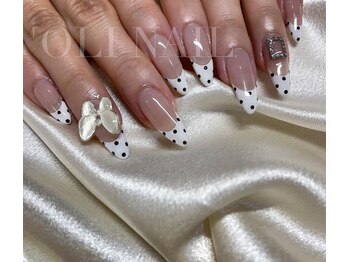 オリネイル(’oli nail)/ドットフレンチ