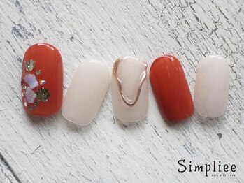 シンプリー 下北沢店(Simpliee)/【HAND】シェルニュアンスネイル