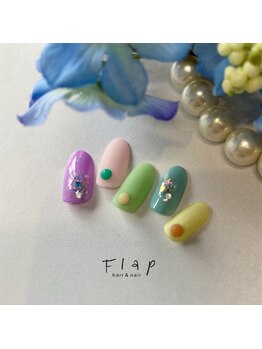 ヘアアンドネイル フラップ(hair&nail Flap)/