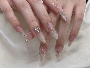 インザピンクリリー(in the pink LILY)/ラメグラネイル/担当赤木