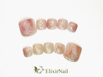 エリクサーネイル 池袋(Elixir Nail)/フット やり放題/クーポン使用