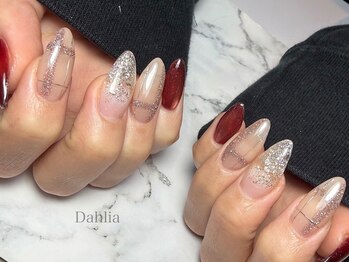 ダリア(Dahlia)/定額デザイン★チェック