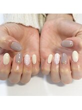 テラックス/シンプルネイル