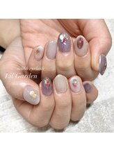 リルガーデン 新宿南口(Lil' Garden)/ニュアンス×くすみパープル
