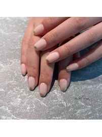 先端ミラー上品ネイル