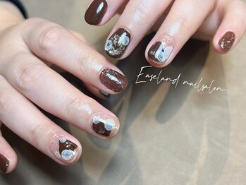 イーズィランド(Ease land)/定額メディアム|茶色