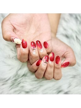 シェエスポワール(Chez Espoir)/【ジェル】りんごちゃん♪