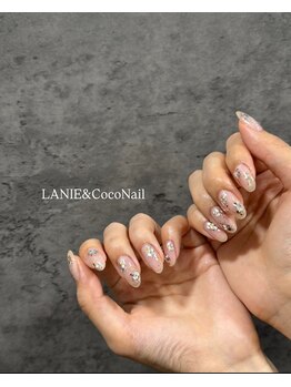 ラニー アンド ココネイル(LANIE&CocoNail)/キラキラ涼しげ♪