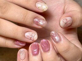 持ち込み◆手描きリボン