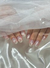 ボミネイル(Bomi nail)/ホワイトシルバーマグネット