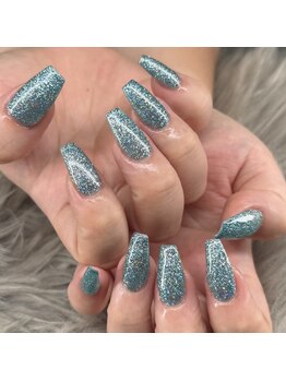 エトワ ル リアン ネイル(Et toi Le Lien nail)/キラキラ!ワンカラー