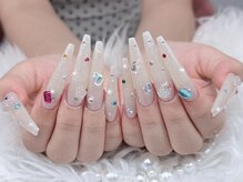 メリアネイルナンバ(Melia Nail Namba)の雰囲気(長さだし/つけ放題/マグネット/持ち込み/ジェルネイル/なんば)