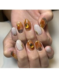 ～べっ甲ネイル～