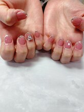 アイリッシュネイル 久屋大通店(Irish Nail)/mao×ラメフレンチ