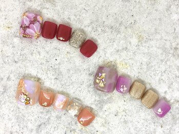 ティファアイラッシュアンドネイル 武蔵小杉(Tiffa eyelash&nail)/Foot　Artコース　¥9500