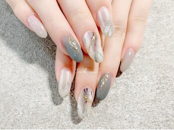 トゥーシェネイルズ(Touche'nails)/天然石デザイン