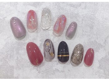 アピラトータルデザインサロン(APiLA total design salon)/2月のキャンペーンネイル♪1