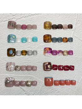 キャンディキャンディ(CANDY CANDY)/フット/定額ネイル7150円