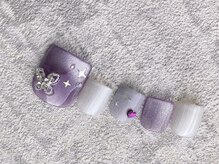 ジェムネイル(gem nail)/フット定額¥8800→¥7980