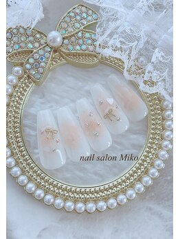 ミコ(Miko)/ミニリボン＆ハートホログラム