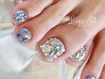 レプア(Lepu'A)/フット2本アート /埋め尽くし