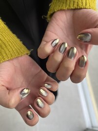 ミラーグラデーション^ ^