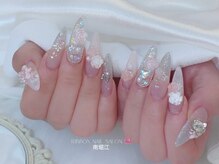 リボン(RIBBON)/【輝くプリンセスネイル】