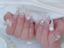 【輝くプリンセスネイル】
