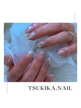 ツキカドットネイル(tsukika.nail)/クリスマスネイル