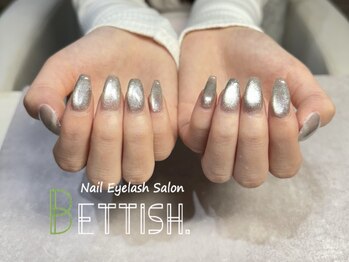 ネイルアイラッシュサロン ベティッシュ 桜木町店(Nail Eyelash Salon BETTISH)/マグネットネイル