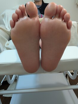 ケア付きフット磨き仕上げ