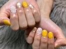 ぷっくりフラワーネイル by ayu