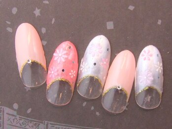 ネイルサロン ビジュードゥ(Nailsalon Bijoux doux)/デザイン￥6800！！