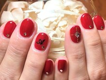 ネイルズ ララ(nails Lala)/red nail。