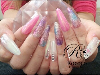 カラーリングネイル