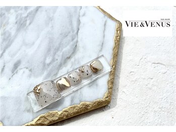 ヴィーアンドヴィーナス 田町店(VIE&Venus)/夏季限定フットネイルデザイン