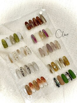 クリア(Clear)/10月マンスリーデザイン