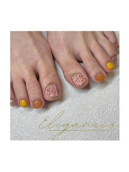 foot design nail
