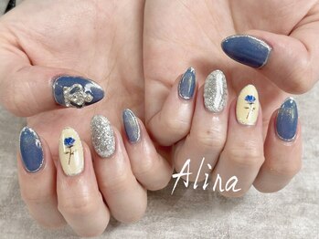 エリナネイルサロン池袋(Alina Nail Salon)/ブルーネイル