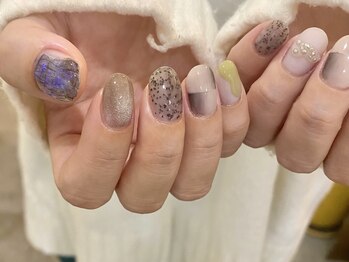 グレースネイルファクトリー(grace'nail factory)/フィルイン/ニュアンスネイル