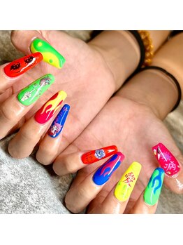 ダリア(Dahlia)/ファイアーネイル