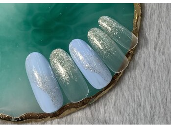 レイネイルトゥーキャンアイドレッシー(Ray Nail to Can I Dressy)/ラメアート