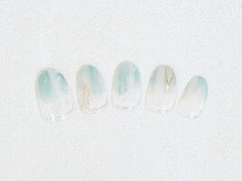 ハンドネイル　ニュアンスネイル