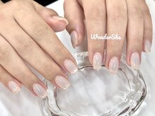 ワンダーシー(WonderShe)/チークマグネットフレンチネイル